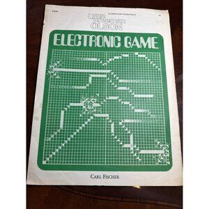Lynn Freeman Olson Elementary Piano Solo Sheet Music "Electronic Game"     64-26